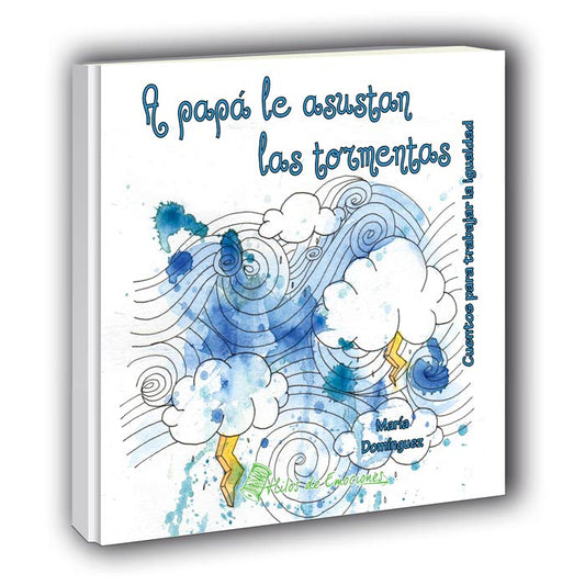 A papá le asustan las tormentas