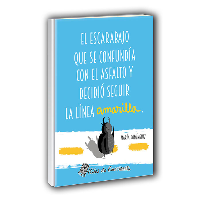 El escarabajo que se confundía con el asfalto y decidió seguir la línea amarilla
